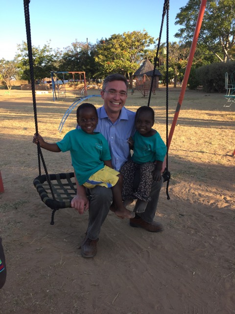 Brian Reichow in Zambia