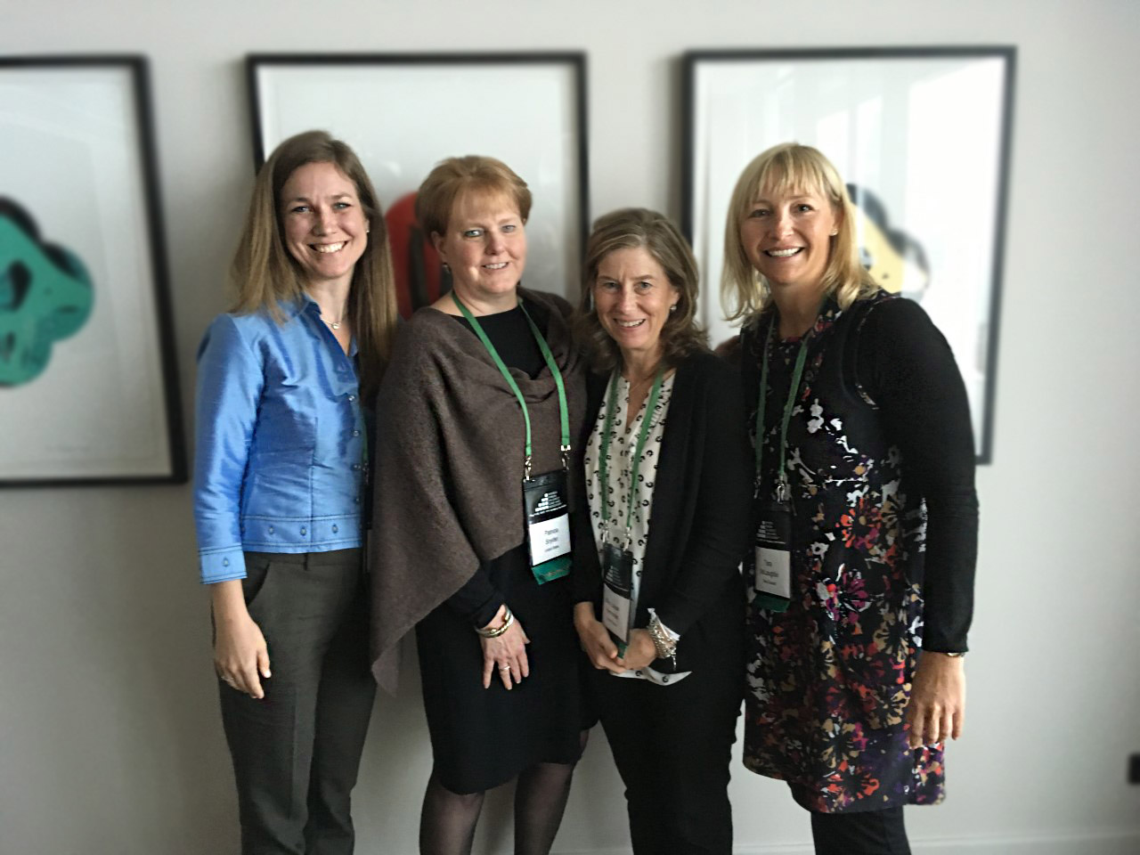 Leslie Falconer, Patricia Snyder,  Mary Louise Hemmeter, and Tara McLaughlin