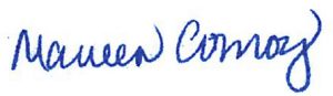 Maureen Conroy signature