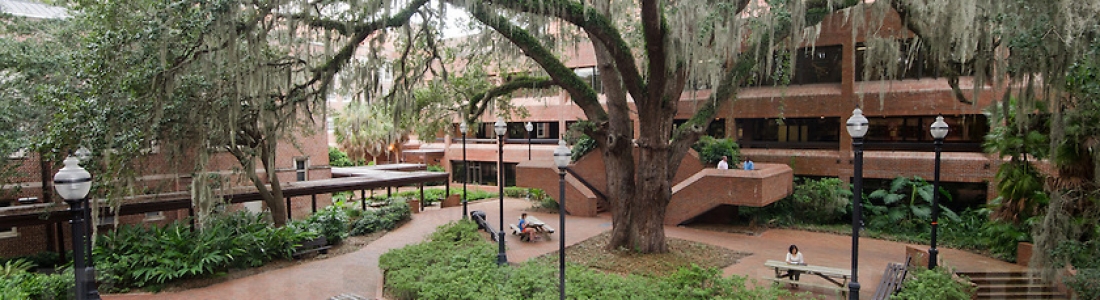 Norman Hall courtyard