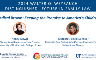 Professors Emeritus Dowd and Spencer speak on Brown for Weyrauch Distinguished Lecture